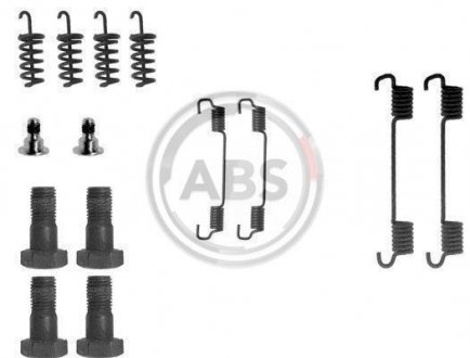 Комплект монтажний барабанних гальм зад MB W140/C140/S203/W203 91-07 165х25 A.B.S. 0716Q