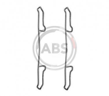 Монтажний к-кт гальмівних колодок A.B.S. 1100Q