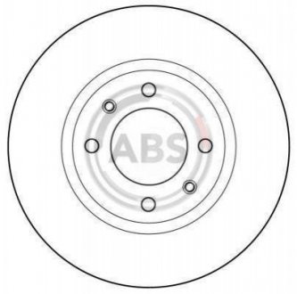 Гальмівний диск перед. 305/405 (77-99) A.B.S. 15414