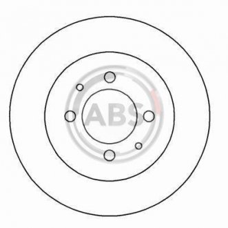 Гальмівний диск задн. Laguna (92-01) A.B.S. 16214