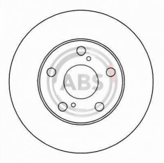 Диск гальмівний A.B.S. 16220