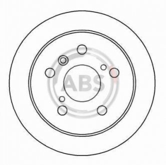 Гальмівний диск задн. Camry/ES 96-02 A.B.S. 16229