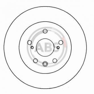 Гальмівний диск задн. Camry/Scepter/RX 91-06 A.B.S. 16277