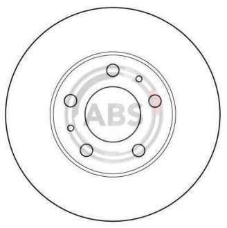 Гальмівний диск перед. Boxer/Ducato/Jumper (06-21) A.B.S. 16291