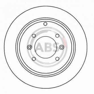 Гальмівний диск задн. 406 (02-05) A.B.S. 16647