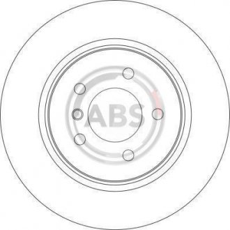 Диск гальмівний A.B.S. 17026