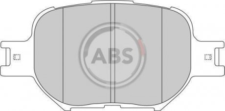 Гальмівні колодки дискові (1 к-т) A.B.S. 37223