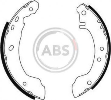 Комплект тормозных колодок A.B.S. 8912