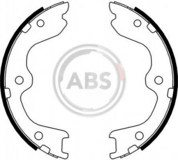 Гальмiвнi колодки барабаннi A.B.S. 9231