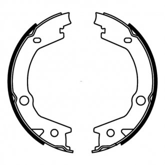 Гальмівні колодки, барабанні ABE C00527ABE