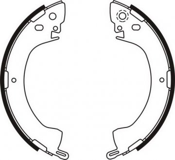 Гальмівні колодки, барабанні ABE C05001ABE
