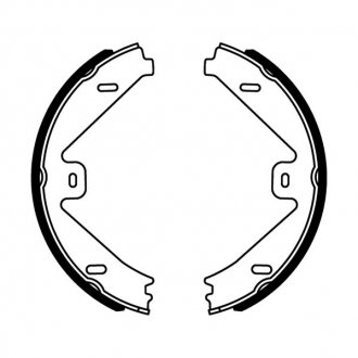 Гальмівні колодки, барабанні ABE CRM014ABE