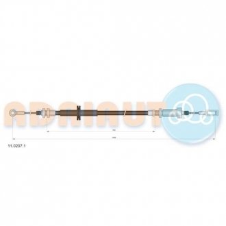 Трос ручного гальма ADRIAUTO 11.0207.1