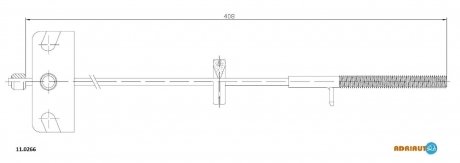 Трос ручного гальма ADRIAUTO 11.0266