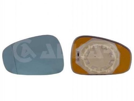 Вкладиш дзеркала лівий, асферич., голубе, + обогрів ALKAR 6471476
