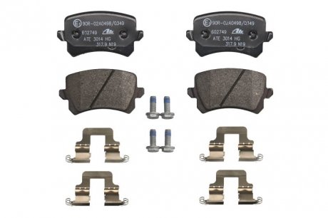 Комплект гальмівних колодок ATE 13.0460-2749.2