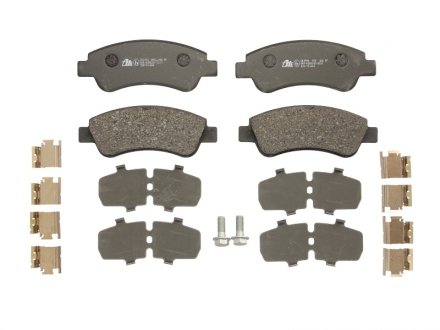 Комплект гальмівних колодок з 4 шт. дисків ATE 13.0460-3994.2 (фото 1)
