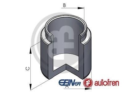 Елементи гальмівного супорта (Поршень) AUTOFREN D025291