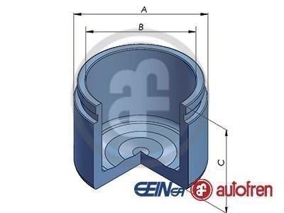 Елементи гальмівного супорта (Поршень) AUTOFREN D025325 (фото 1)