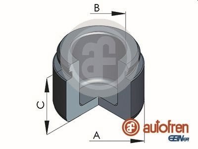 Елементи гальмівного супорта (Поршень) AUTOFREN D025369 (фото 1)