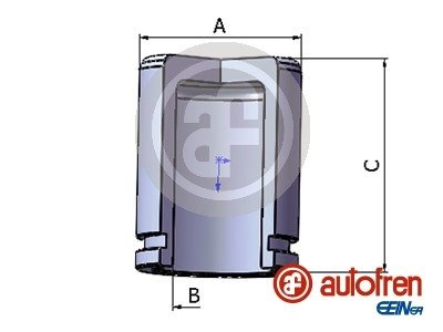 Елементи гальмівного супорта (Поршень) AUTOFREN D025550