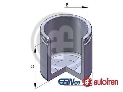 Елементи гальмівного супорта (Поршень) AUTOFREN D02555