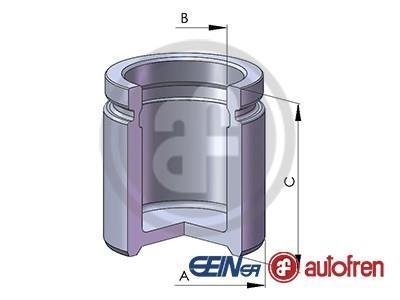 Елементи гальмівного супорта (Поршень) AUTOFREN D02570