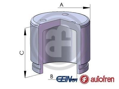 Елементи гальмівного супорта (Поршень) AUTOFREN D02572