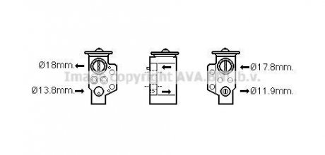 Розширювальний клапан AVA COOLING AI1351