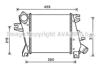 Інтеркулер AVA COOLING DN4411 (фото 1)