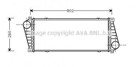 Інтеркулер (вир-во AVA) AVA COOLING MSA4217