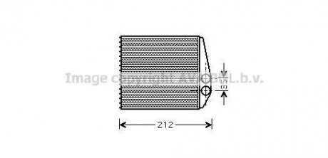 Радиатор отопителя OPEL (AVA) AVA COOLING OLA6354