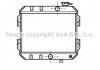 Радиатор охлаждения двигателя Renault Laguna II 1,6-2,0i 1,9d 01>07 AVA COOLING RTA2290 (фото 3)