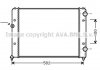 Радиатор охлаждения двигателя PASSAT4 16/18/20/19D 93- VWA2121 AVA COOLING VNA2121 (фото 3)