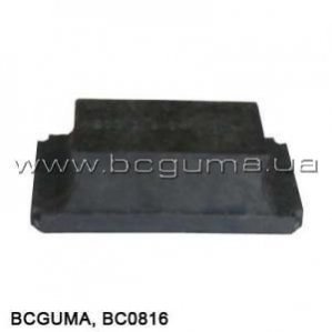Подушка передньої ресори під пластик (нижня) BC GUMA 0816