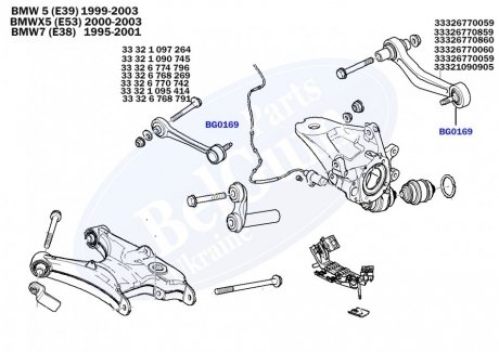 Пильовик кульової опори BELGUM PARTS BG0169