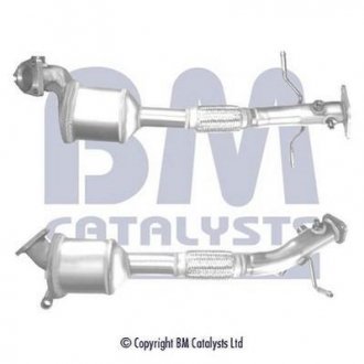 Каталізатор вихлопної системи Ford Tourneo Connect/Transit Connect 1.8TDCi/DI 02-18 BM CATALYSTS BM80621H