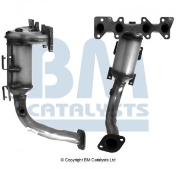 Катализатор вихлопної системи (з коллектором) Fiat Doblo 1.4i BM CATALYSTS BM91832H