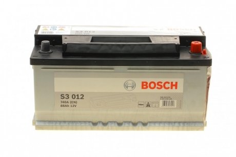 Акумулятор 88Ah-12v (S3012) (353x175x175),R,EN740 BOSCH 0 092 S30 120