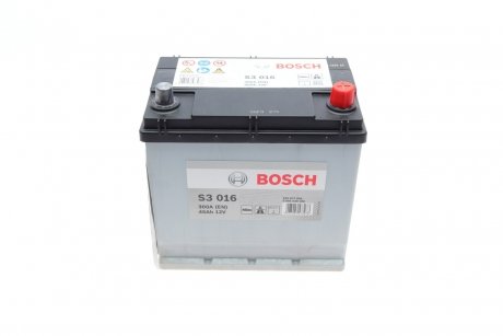 Акумулятор S3, 45Ah, En300, правий "+", 219x135x225 (ДхШхВ) BOSCH 0 092 S30 160