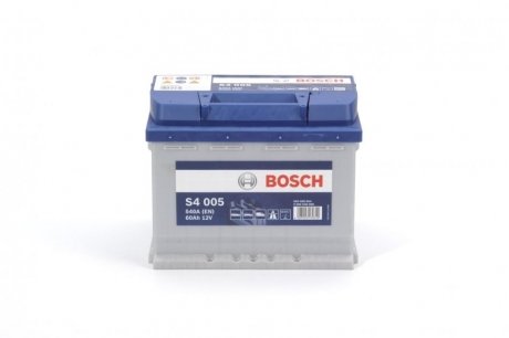 Акумулятор 12В/60Аг/540А/14,69кг BOSCH 0 092 S40 050