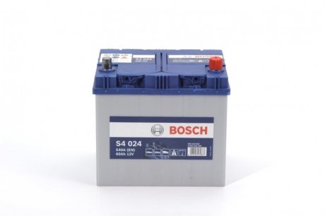 Акумулятор 12В/60Аг/540А/14,11кг BOSCH 0 092 S40 240