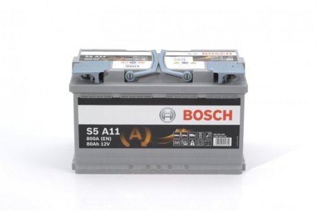 Акумулятор 12В/80Аг/800А/22,76кг BOSCH 0 092 S5A 110 (фото 1)