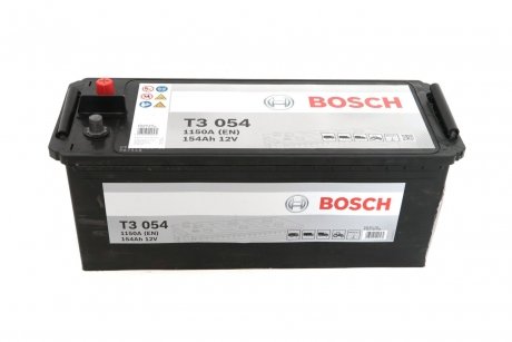 Акумулятор 12В/154Аг/1150А/39,84кг BOSCH 0 092 T30 540