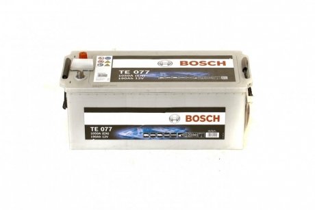 Акумулятор 190Ah-12v EFB (TE077) (513x223x223),полярність зворотна (3),EN1050 BOSCH 0 092 TE0 777 (фото 1)