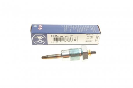 Свічка розжарювання MB OM615-617 (11V) (M18x1.5/10s) (з пальчиком) BOSCH 0 250 201 044