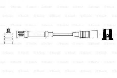 Автомобільний високовольтний провід BOSCH 0 356 912 898