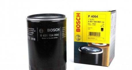 Фільтр масляний BOSCH 0 451 104 064