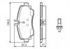 Колодка торм. диск. MB A-CLASS передн. BOSCH 0986424470 (фото 2)