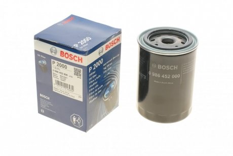 Фільтр масляний двигуна (вир-во) BOSCH 0 986 452 000